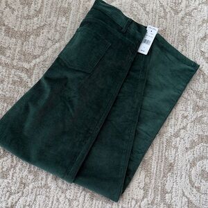 Brooks Brothers Forest Green Corduroy Pants Boys 14 tags on